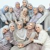 7 Foto Paula Verhoeven Bersama Geng Baru yang Semua Berhijab, Ada Mantan Pacar Baim Wong