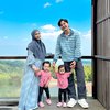 Sambil Baby Moon, Ini Foto Anisa Rahma Ajak Si Kembar Liburan ke Lembang Bareng Geng Butterfly