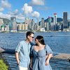 Bikin Iri, Ini 8 Foto Bulan Madu Clarissa Putri dan Sandro Fahdhipa di Hong Kong yang Mesra Abis