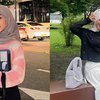 8 Foto OOTD Cimoy yang Lagi Liburan di Korea Selatan, Makin Anggun Berhijab