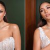 Deretan Potret Marion Jola Pakai Gaun One Shoulder, Kulit Glowingnya Bikin Salah Fokus!