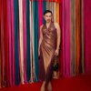 Sedang Ramai Dikritik, Ini 10 Foto OOTD Wanda Hara Pakai Dress yang Feminin