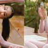 8 Foto Alyssa Daguise Ikut Yoga di Malaysia, Sambil Healing di Alam Terbuka