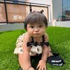 9 Foto Gemas Dek Cunda, Anak Bella Bonita dan Denny Caknan yang Sudah Pandai Berpose di Depan Kamera