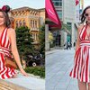 Foto OOTD Shandy Aulia saat Jalan-Jalan di Tokyo Curi Perhatian, Netizen: Cocok buat Agustusan