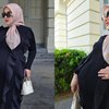 Deretan Foto Syahrini Pamer Baby Bump Super Buncit di Usia Kehamilan 38 Minggu