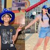 10 Foto Liburan Ayu Ting Ting dan Bilqis di Disneyland, Bahagia Banget Meski Cuma Berdua