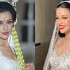 10 Foto Detail Penampilan Susan Sameh di Acara Akad dan Resepsi Pernikahan, Simple tapi Manglingi!