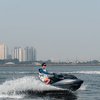 10 Foto Keluarga Darius dan Donna Liburan di Pulau Bidadari, Seru Main Jetski Berlima!