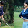 7 Foto Anya Geraldine yang Pamer Skill Main Golf, Definisi Anime Hidup di Dunia Nyata