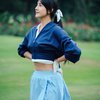 7 Foto Anya Geraldine yang Pamer Skill Main Golf, Definisi Anime Hidup di Dunia Nyata