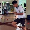 7 Foto Diego Anak Darius Sinathrya Berlatih di Gym, Tetap Semangat Latihan Meskipun Dicoret dari Timnas Indonesia U-16