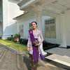 Pesona Beby Tsabina dalam Balutan Kebaya Kutubaru, Pancarkan Vibes Istri Pejabat yang Berwibawa Banget!