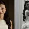 10 Foto Detail Gaun Pernikahan Cassandra Lee, Simpel Tapi Elegan dengan Ornamen Bunga dan Pita Besar