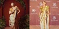 10 Potret Gigi Hadid Tampil Menawan Berbalut Busana India, Stunning Abis!