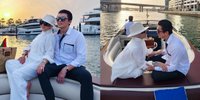 Nikmati Honeymoon Romantis di Dubai, Ini Deretan Potret Syahrini dan Reino Barack Mesra-mesraan di Kapal Mewah