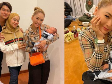 Inul Daratista Gendong Baby Leslar Bak Momong Cucu Sendiri, Ini Potretnya yang Disebut Nenek Cantik