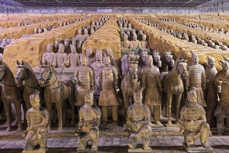 Tomb of the Qin Shi Huang, China