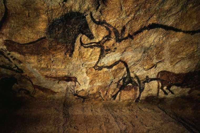 Lascaux cave, Perancis