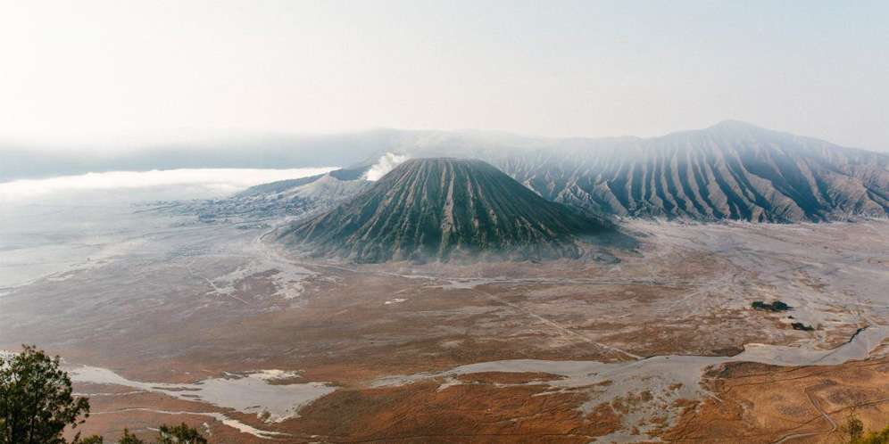 Ilustrasi gunung bromo