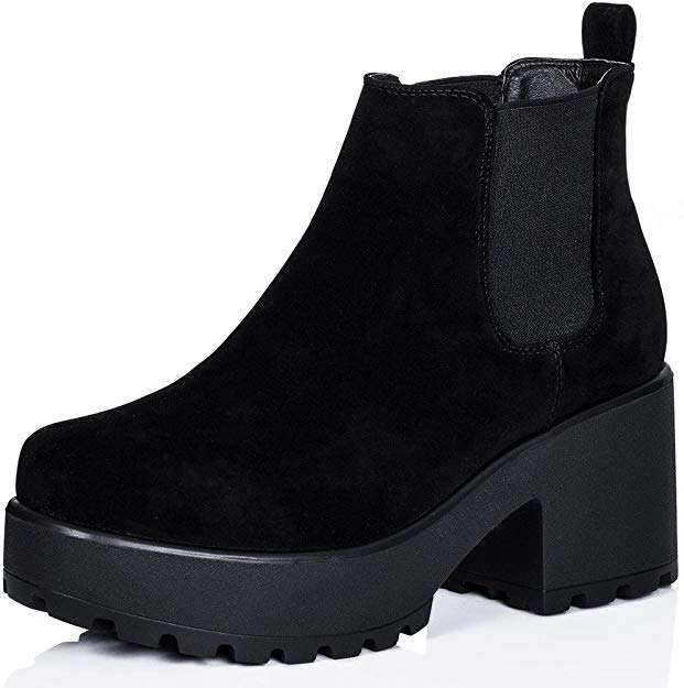 Block-Heel Boots