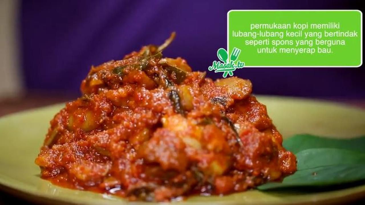 Ilustrasi Rendang Jengkol