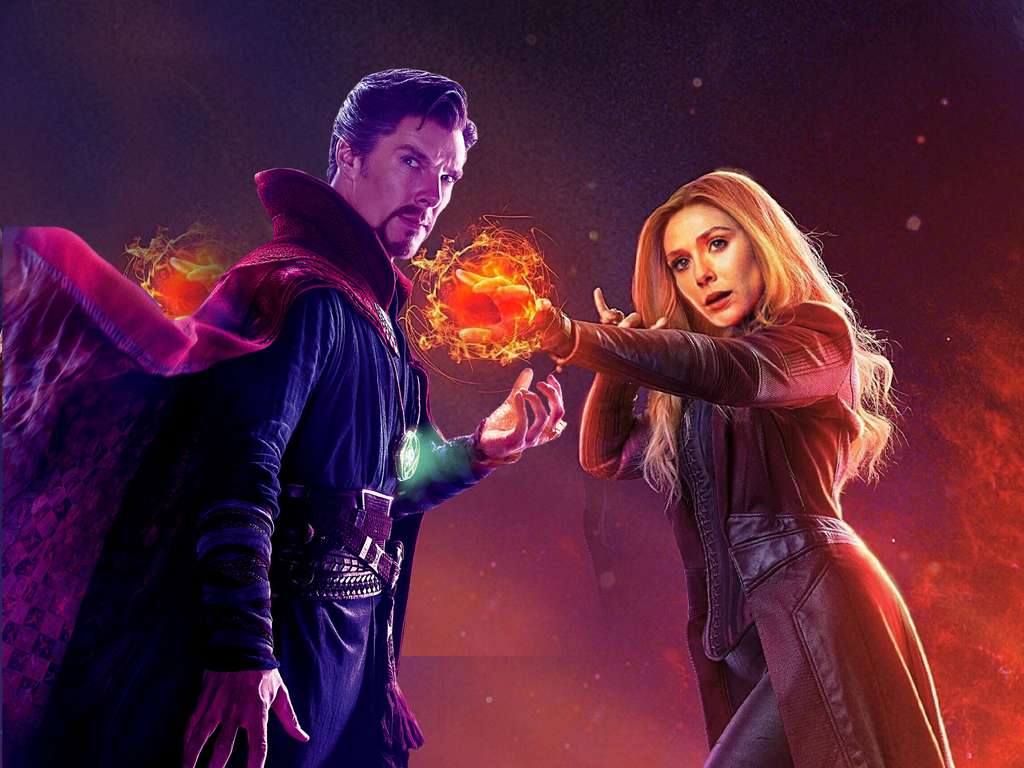 Doctor Strange dan Scarlett Witch