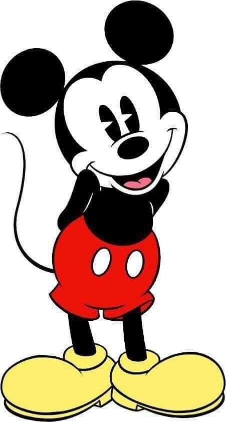 Ilustrasi Mickey Mouse