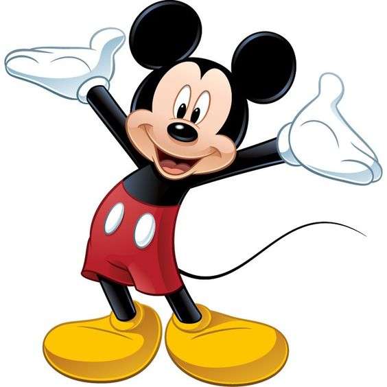 Ilustrasi Mickey Mouse