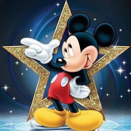 Ilustrasi Mickey Mouse