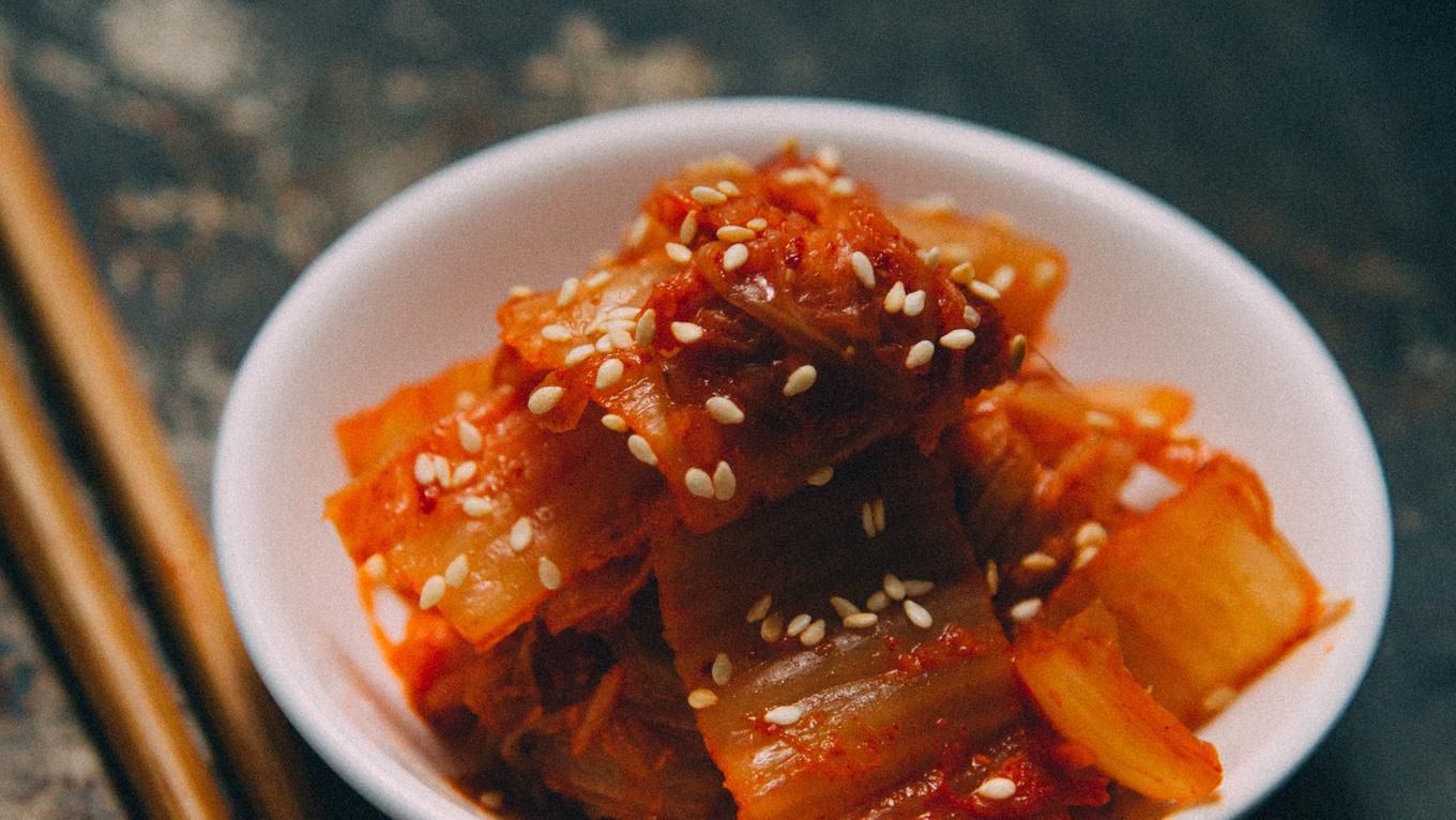 Ilustrasi Masakan Kimchi
