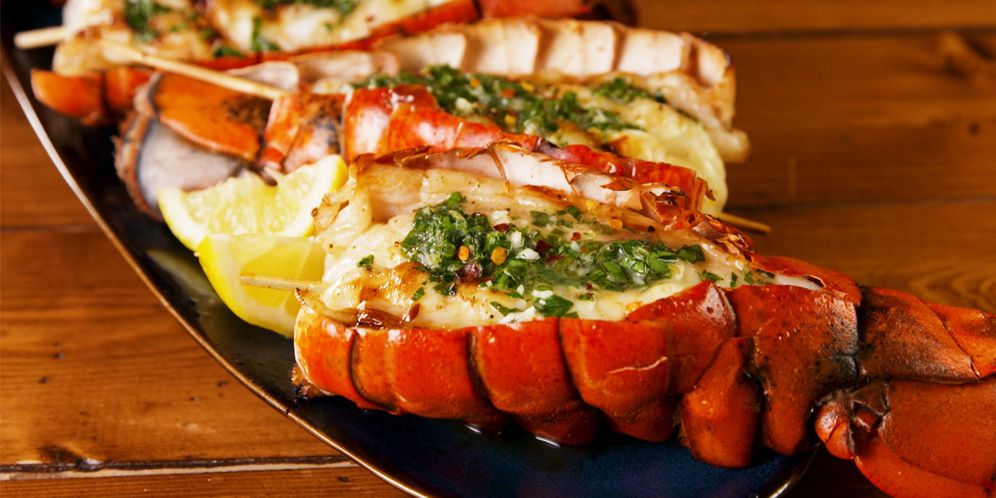 Ilustrasi masakan lobster
