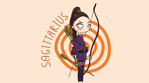 Ilustrasi Zodiak Sagitarius