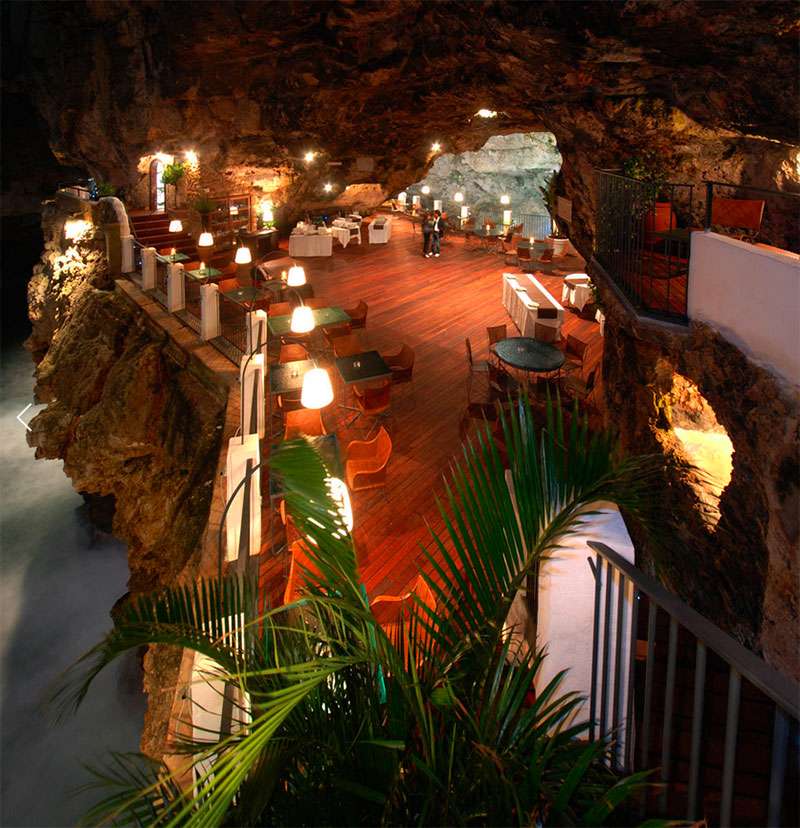 Restoran Grotta Palazzese Italia