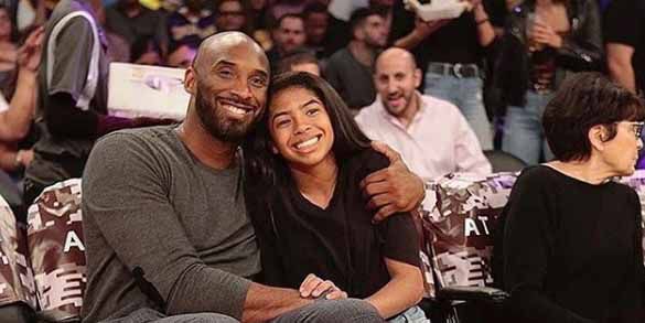 Kobe Bryant dan putrinya