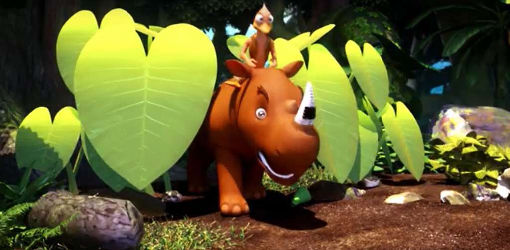 Ilustrasi Film Riki Rhino