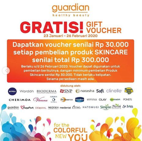 Ilustrasi Diskon Guardian