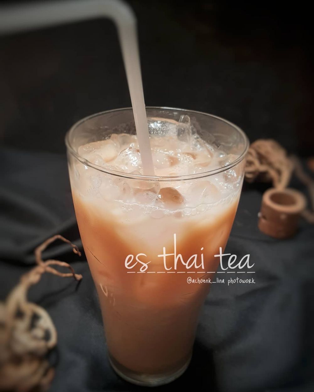 Ilustrasi Es Thai Tea