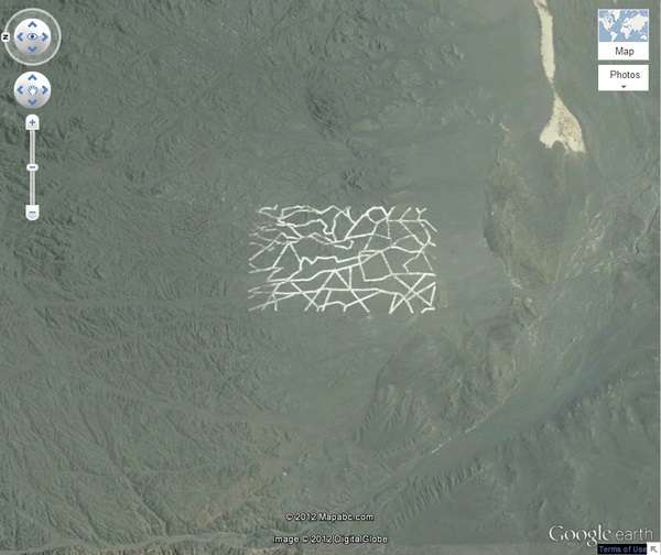 Penampakan Google Earth