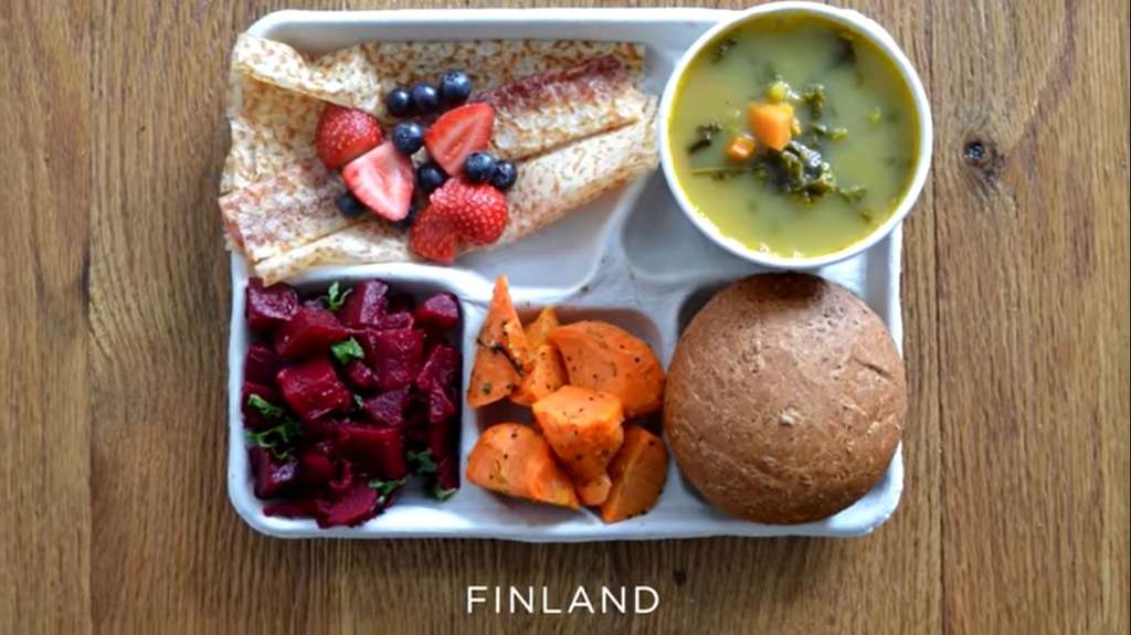 Menu Makan Siang Sekolah Finlandia