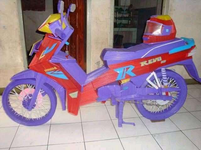 Motor dari Sedotan