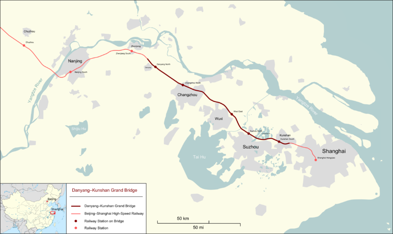 Jembatan Danyang Kunshan Cina