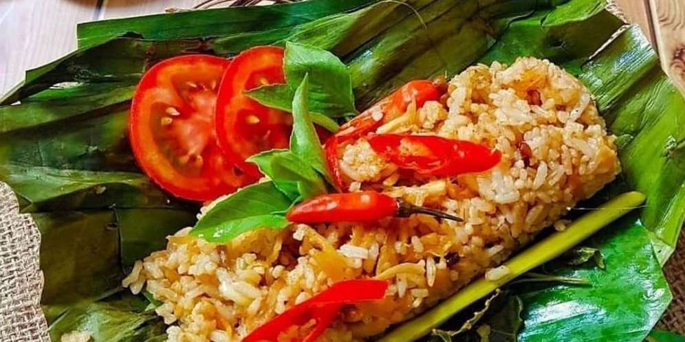 Ilustrasi Nasi Goreng Bakar