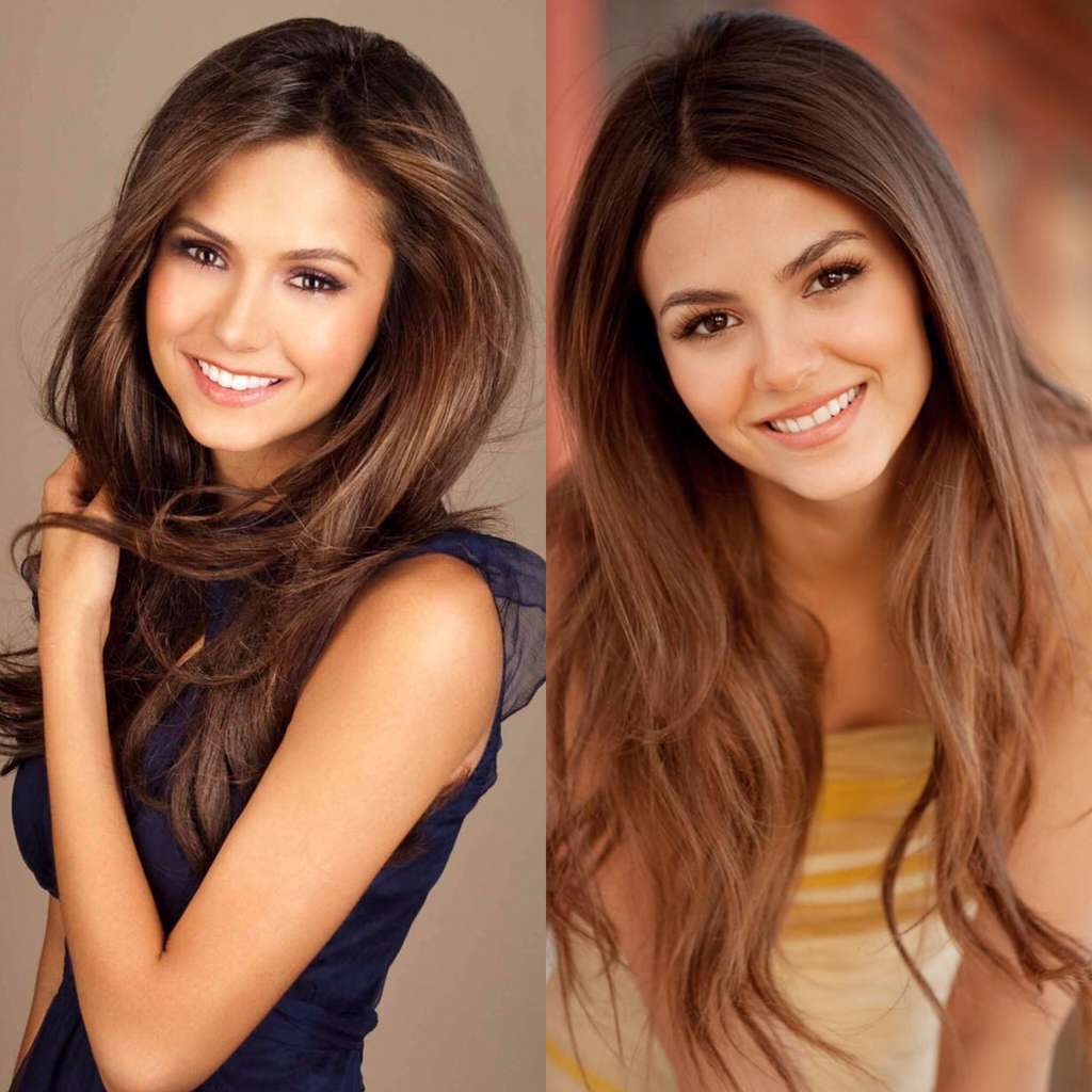 Nina Dobrev dan Victoria Justice