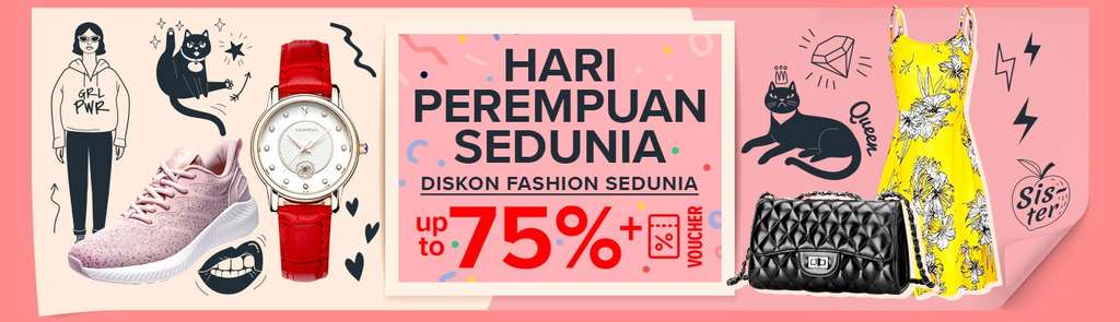 Promo Lazada Hari Perempuan Sedunia