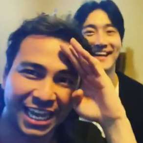 Raffi Ahmad dan Choi Siwon