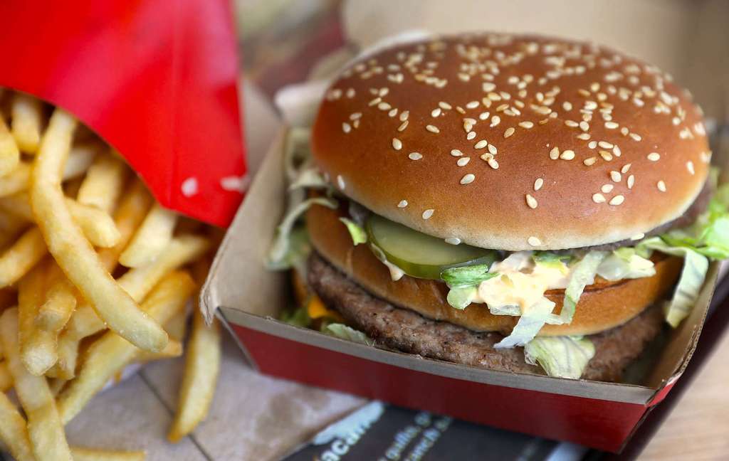 Ilustrasi Big Mac McDonald's