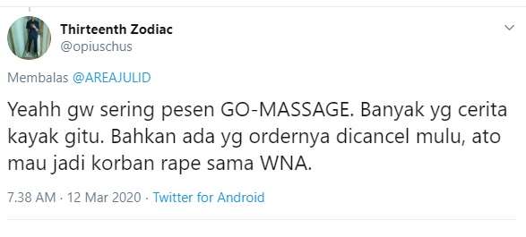 Curhatan Go Massage