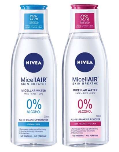 Ilustrasi Nivea Micellair Skin Breathe Dry Skin