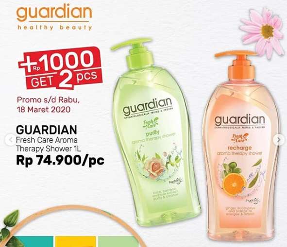 Ilustrasi Guardian Fresh Care Aroma Therapy Shower